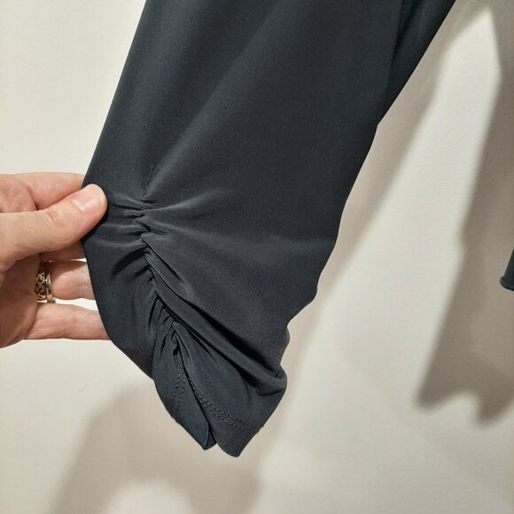 Picadilly ruffle shrug made in Canada - Picture 3 of 12